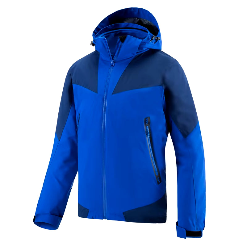 Men Winter Fleece Jacket Breathable Waterproof Windproof Two Piece Suit Hiking Trekking Climbing Clothe Winter Coat JK05