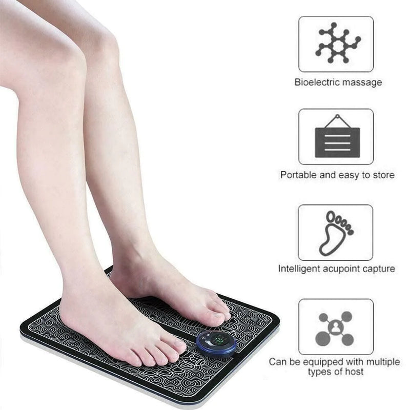 EMS Foot & Leg Reshaping Massager – Electric Deep Kneading Muscle Pain Relief