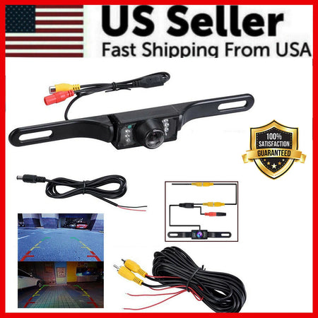 Wide 170° Night Vision Car Rear View Reverse Backup Parking Camera Waterproof