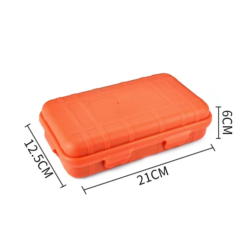 S/L/XXL Size Outdoor Plastic Waterproof Sealed Survival Box Container Camping Outdoor Travel Storage Box