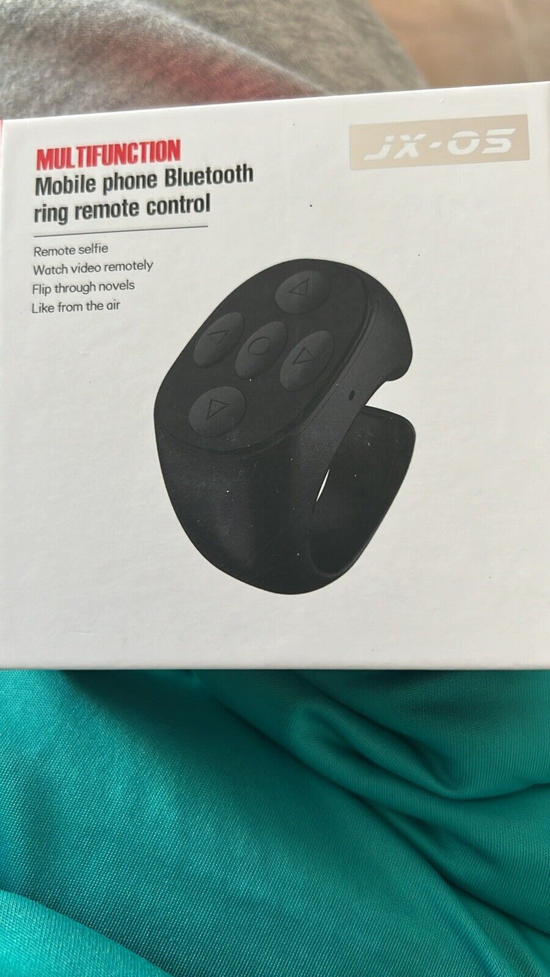 Remote Control Ring Gadget Flipping Selfie Fingertip Controller for Tiktok