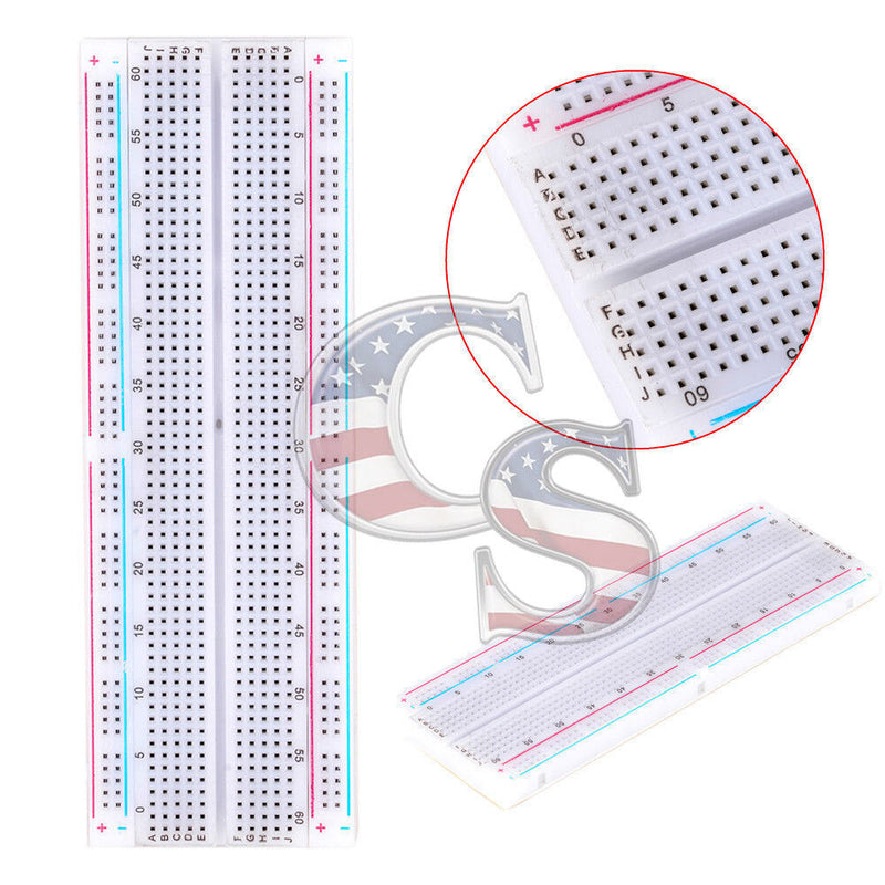 MB-102 830 Point Prototype PCB Breadboard+65P