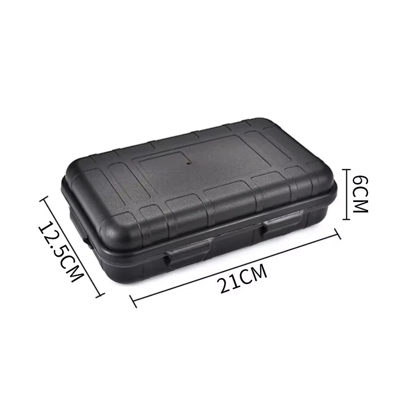 S/L/XXL Size Outdoor Plastic Waterproof Sealed Survival Box Container Camping Outdoor Travel Storage Box