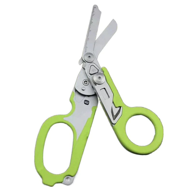 Multifunction Scissors Leatherman Raptors First Aid Expert Tactical Folding Scissors Outdoor Survival Tool Combination Gadget