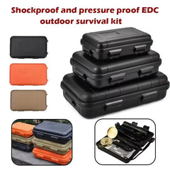 S/L/XXL Size Outdoor Plastic Waterproof Sealed Survival Box Container Camping Outdoor Travel Storage Box