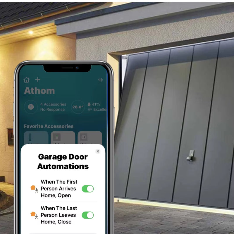 Homekit Smart Garage Door Opener Siri Voice Control Wifi Smart Home Gadget