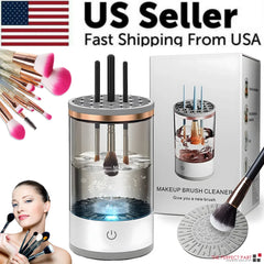 Electric Makeup Brush Cleaner & Dryer – Automatic Fast Clean Machine